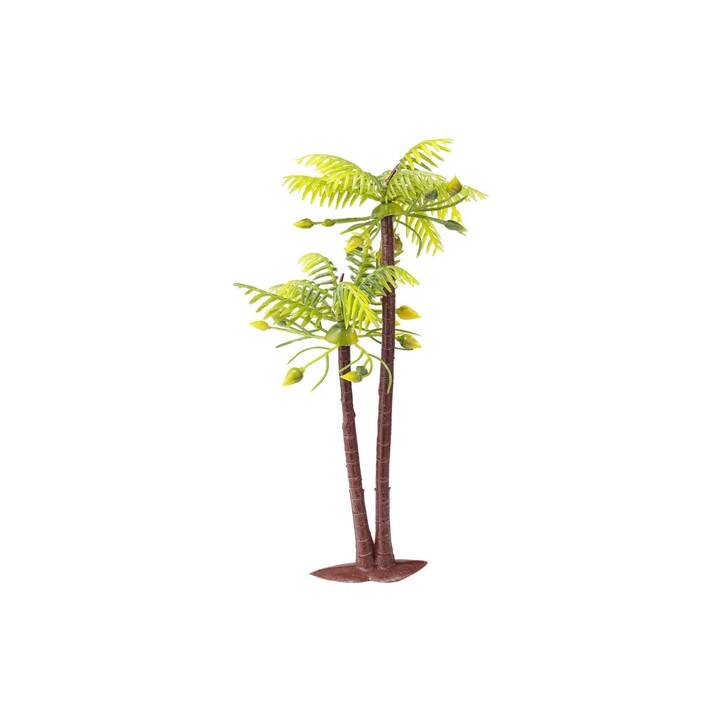 HOBBYFUN Palm Deko Miniatur-Pflanzen (Braun, Grün)