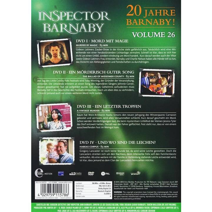 Inspector Barnaby - Vol. 26 (EN, DE)