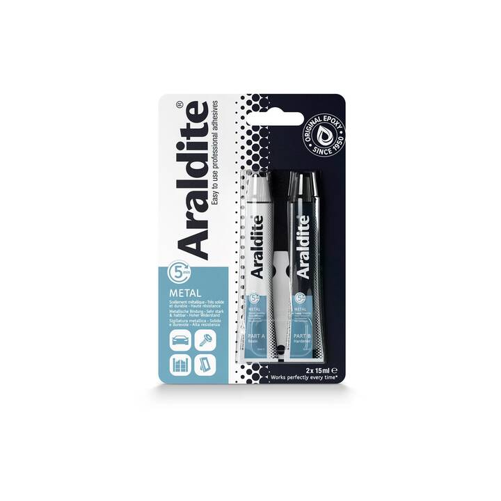 ARALDITE Adesivo bicomponente (15 ml, 2 pezzo)