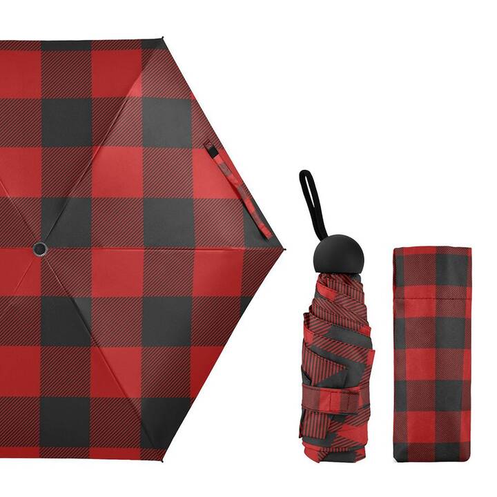 EG Parapluie de poche Plaid Façonné (92 cm)