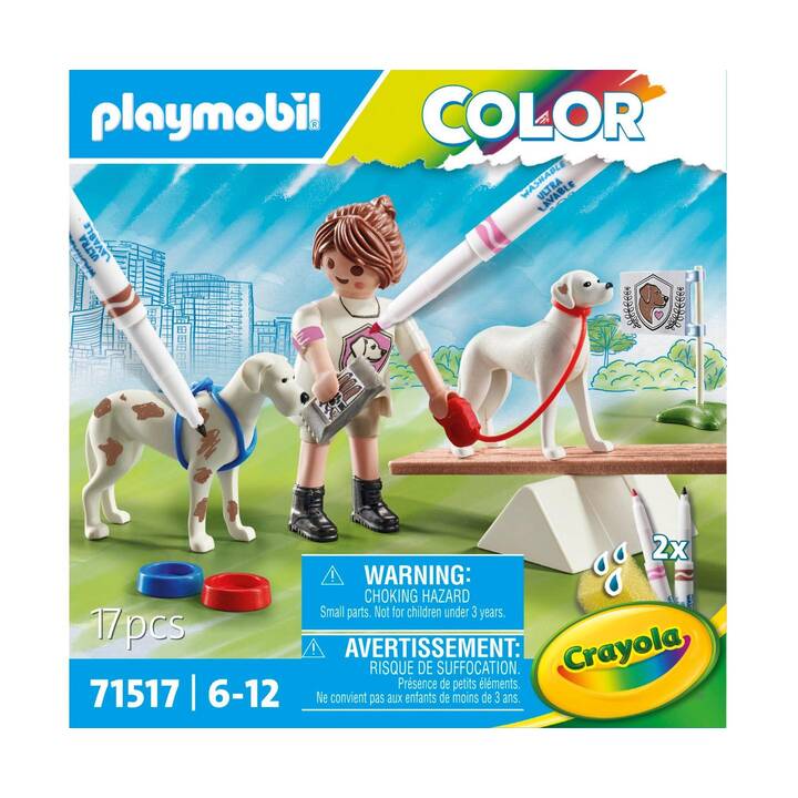 PLAYMOBIL Color Hundetraining (71517)