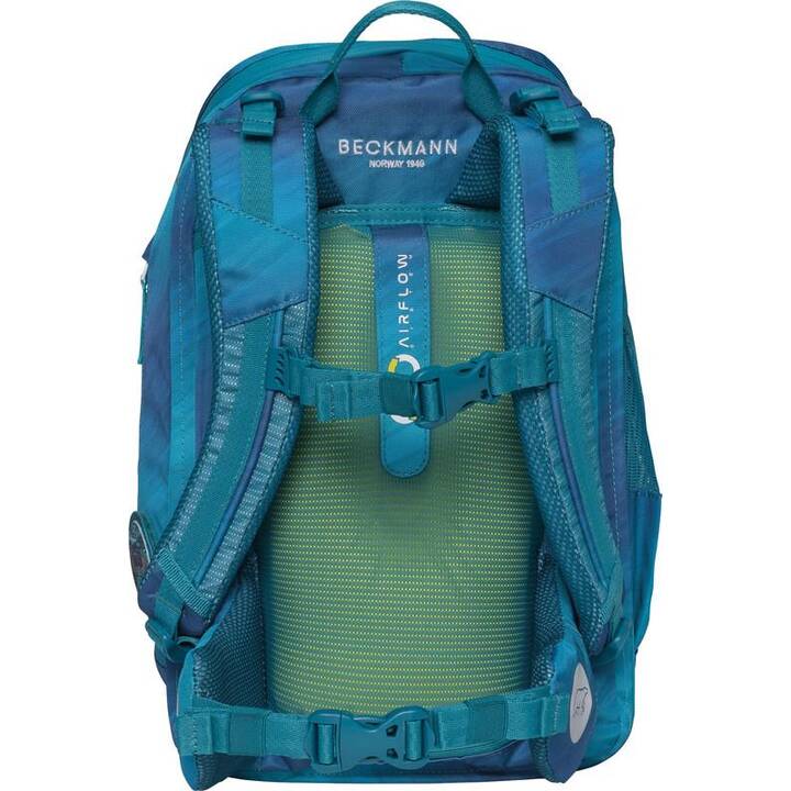 BECKMANN Sac à dos Active Air FLX Racing (25 l, Bleu, Vert)