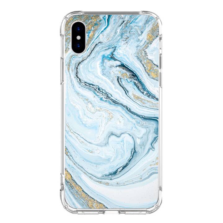 EG MTT Housse pour iPhone X 5.8" 2018 - marbre