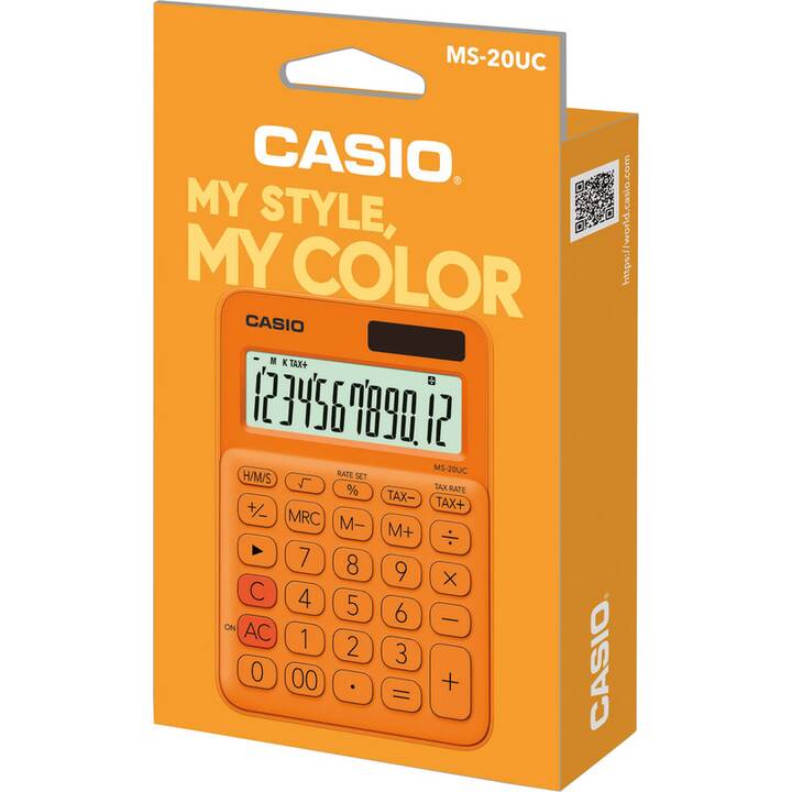 CASIO MS-20UC-RG Calcolatrici da tascabili