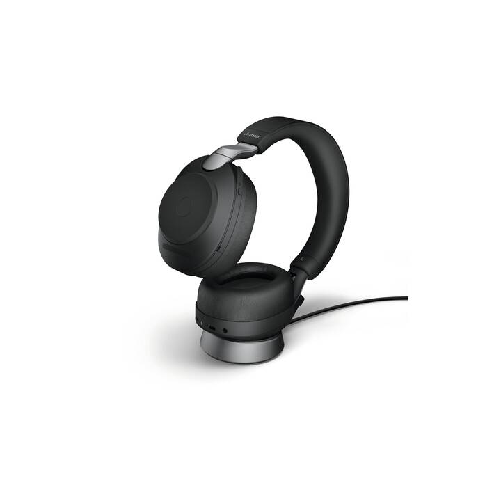 JABRA Office Headset Evolve2 85 (Over-Ear, Kabellos, Schwarz)