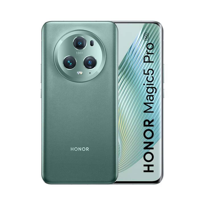 HONOR Magic5 Pro (512 GB, Grün, 6.81", 50 MP, 5G)