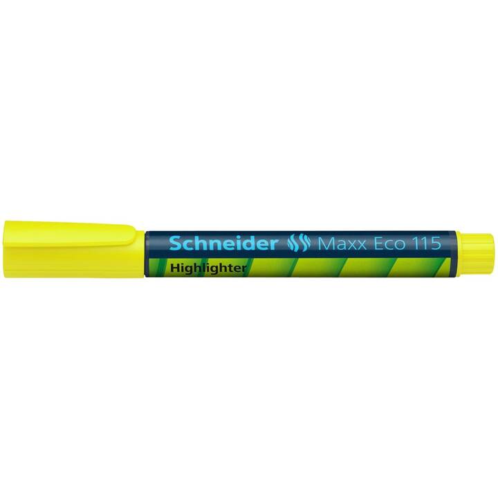 SCHNEIDER Marqueur textile Maxx 115 (Jaune, 1 pièce)