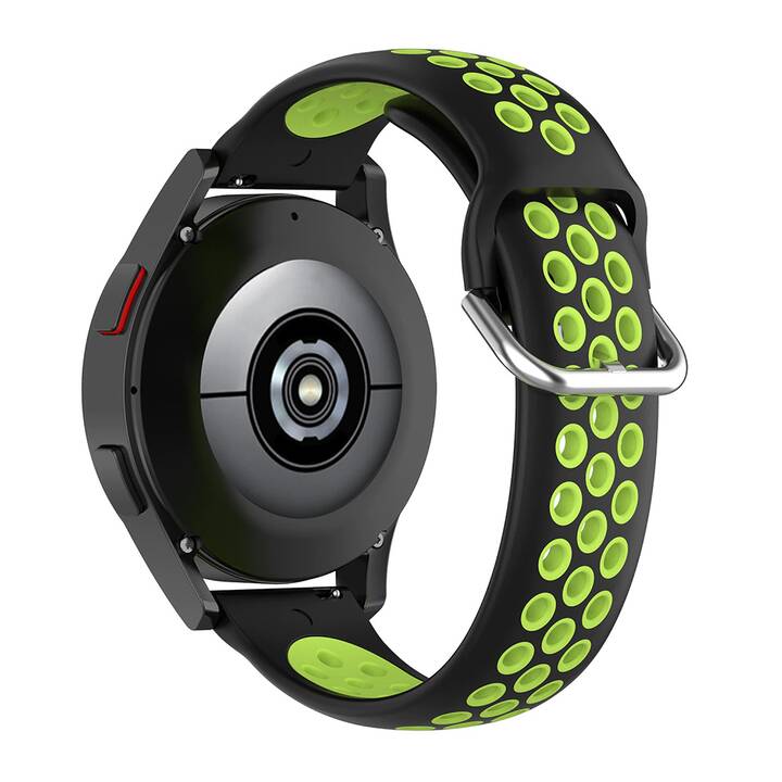 EG Bracelet (Samsung Galaxy Galaxy Watch4 44 mm, Noir, Vert)