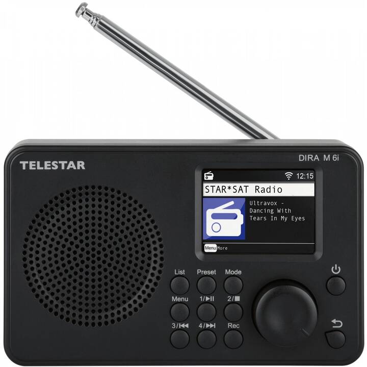 TELESTAR Dira M 6i Internetradio (Schwarz)