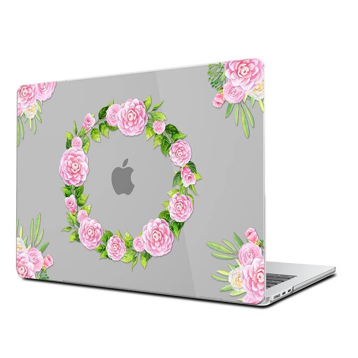 EG Hardcase (Macbook Air 15" M3 2024, Fiore, Rosa)