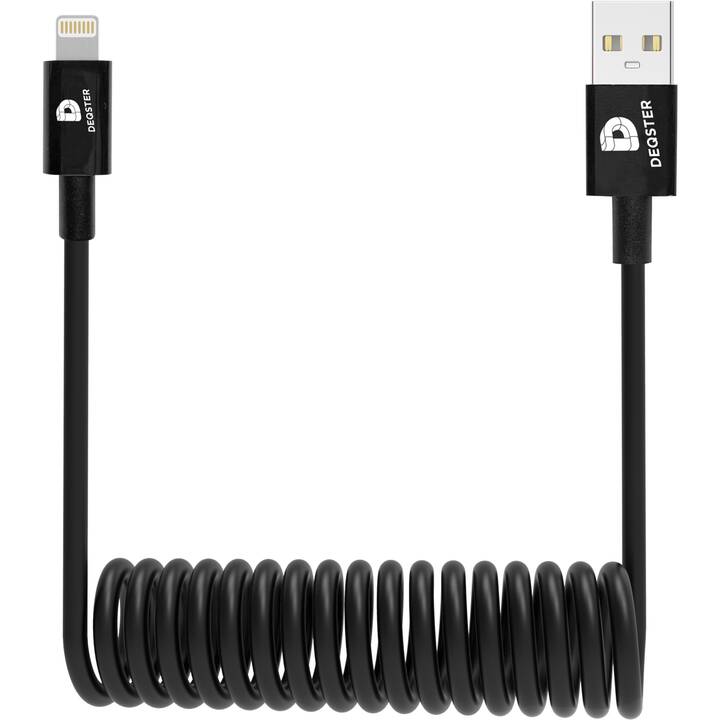 DEQSTER Câble (Lightning, USB de type A, 0.8 m)