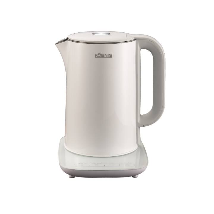 KOENIG Basic Line (1.7 l, Acier inox, Noir, Chrome) - Interdiscount