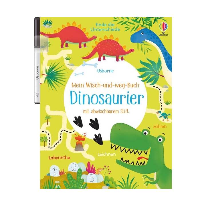 Mein Wisch-und-weg-Buch: Dinosaurier