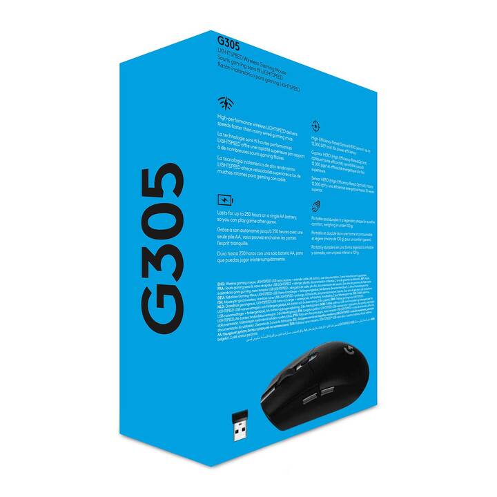 - G G305 Interdiscount Maus LOGITECH Gaming) (Kabellos,