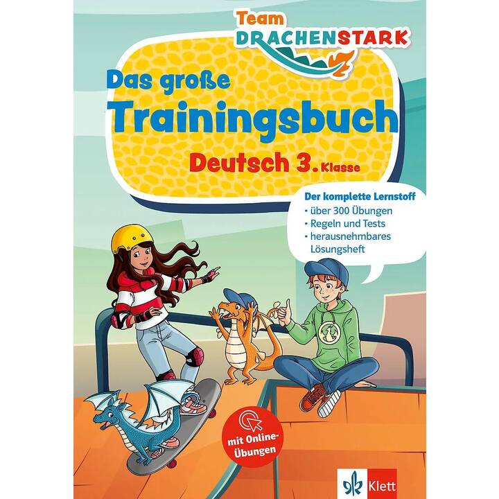 Team Drachenstark: Das grosses Trainingsbuch Deutsch 3. Klasse