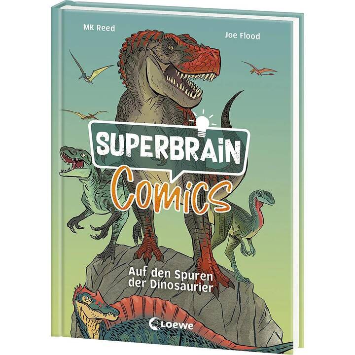 Superbrain-Comics - Auf den Spuren der Dinosaurier