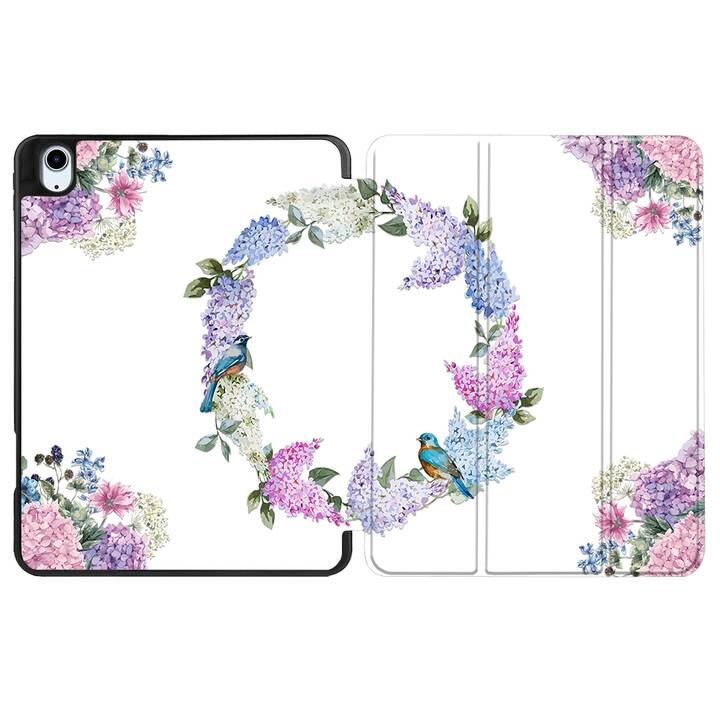 EG coque pour iPad Air 10.9" (2022) 5e génération - multicolore - fleurs