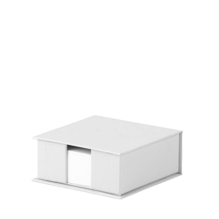 RÖSSLER PAPIER Boîte de bloc-note (Blanc)