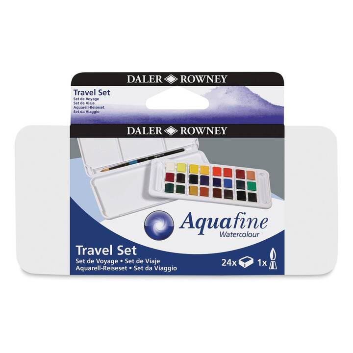DALER-ROWNEY Aquarellfarbe Travelset Set (Mehrfarbig)
