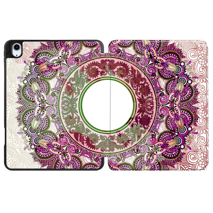 EG custodia per iPad Air 10.9" (2022) 5a generazione - rosa - mandala