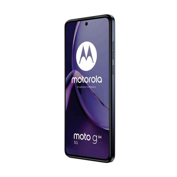 MOTOROLA Moto G84 (256 GB, Bleu nuit, 6.55", 50 MP, 5G)