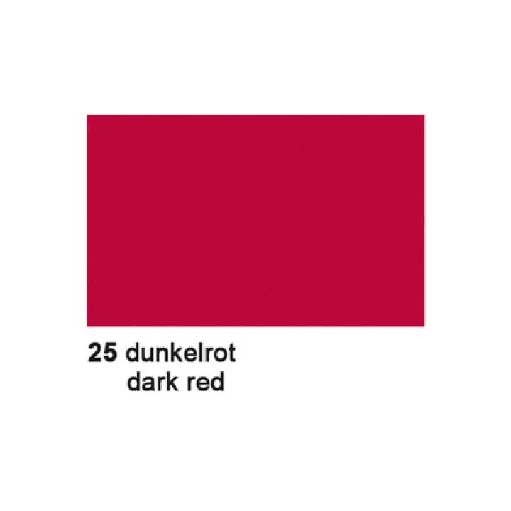 URSUS Seidenpapier 25 (Rot, 6 Stück)