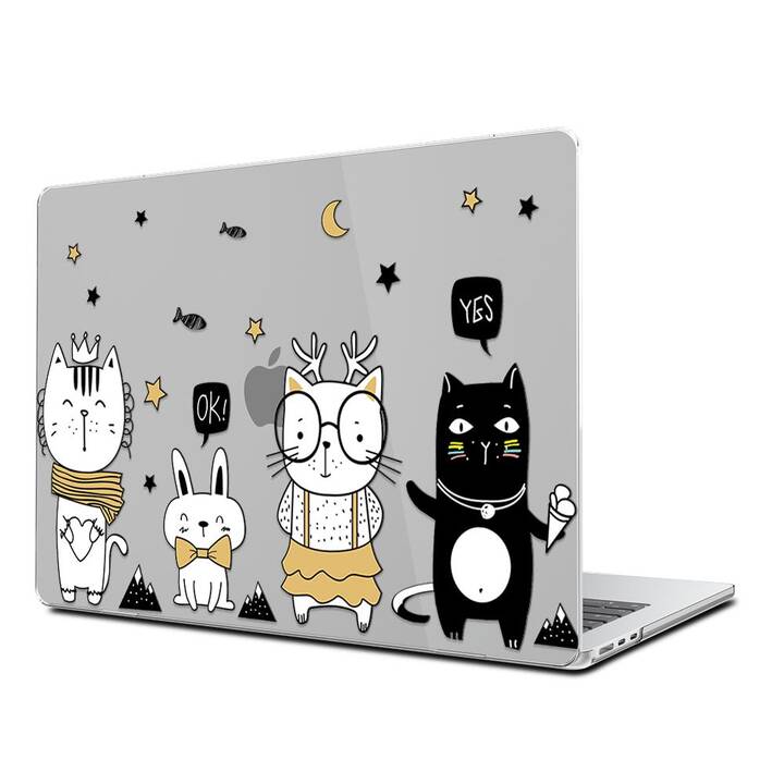 EG Coque rigide (Macbook Air 15" M2 2023, Art, Blanc)