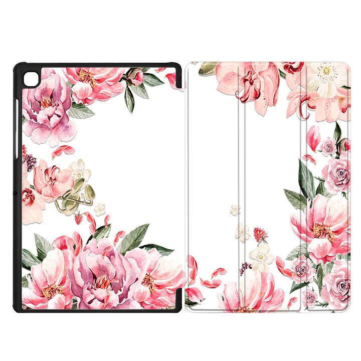 EG cover per Samsung Galaxy Tab A7 Lite 8.7" (2021) - rosa - fiori