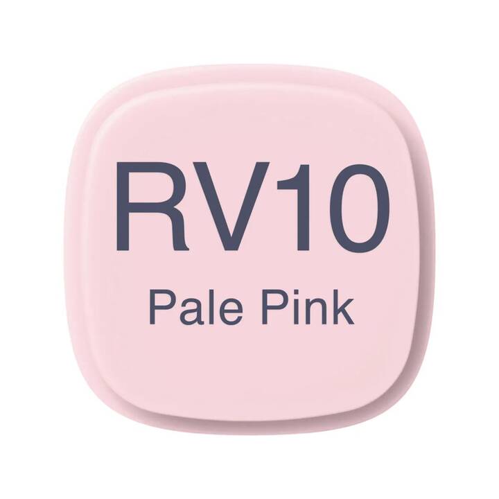 COPIC Grafikmarker Classic RV10 Pale Pink (Pink, 1 Stück)