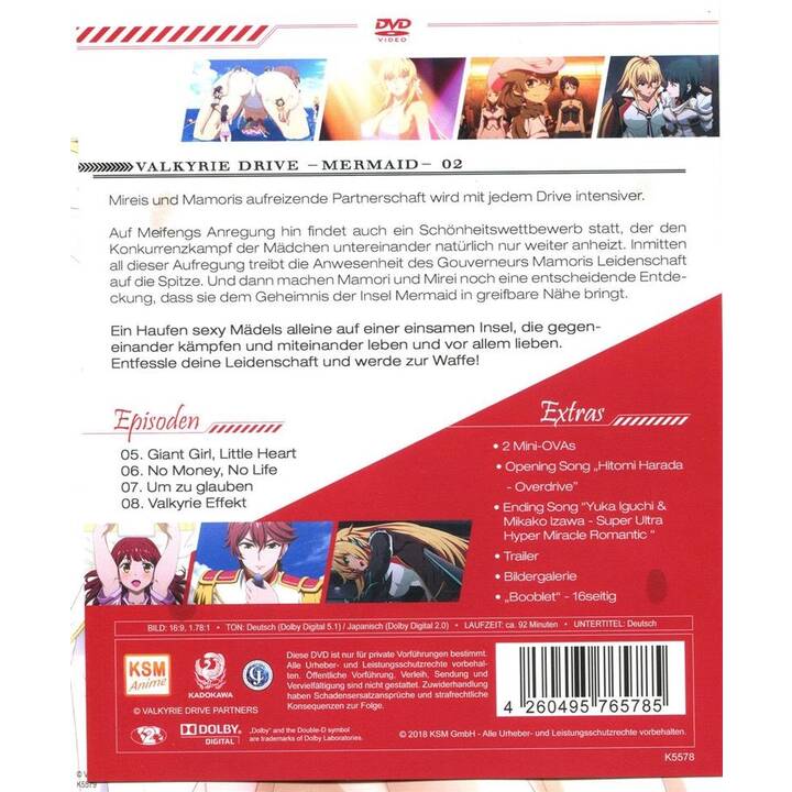 Valkyrie Drive Mermaid - Vol. 2 (DE, JA)