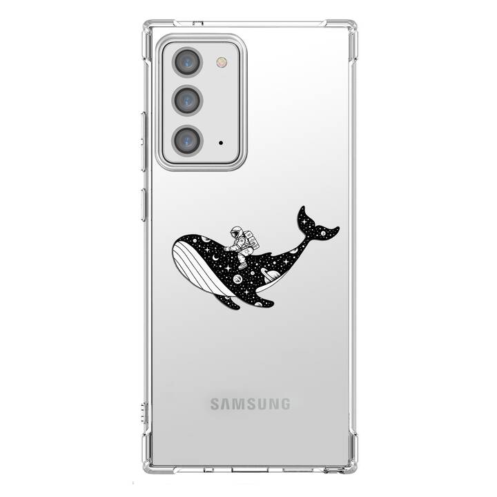 EG Backcover (Galaxy Note 20, Astronaute, Transparent)
