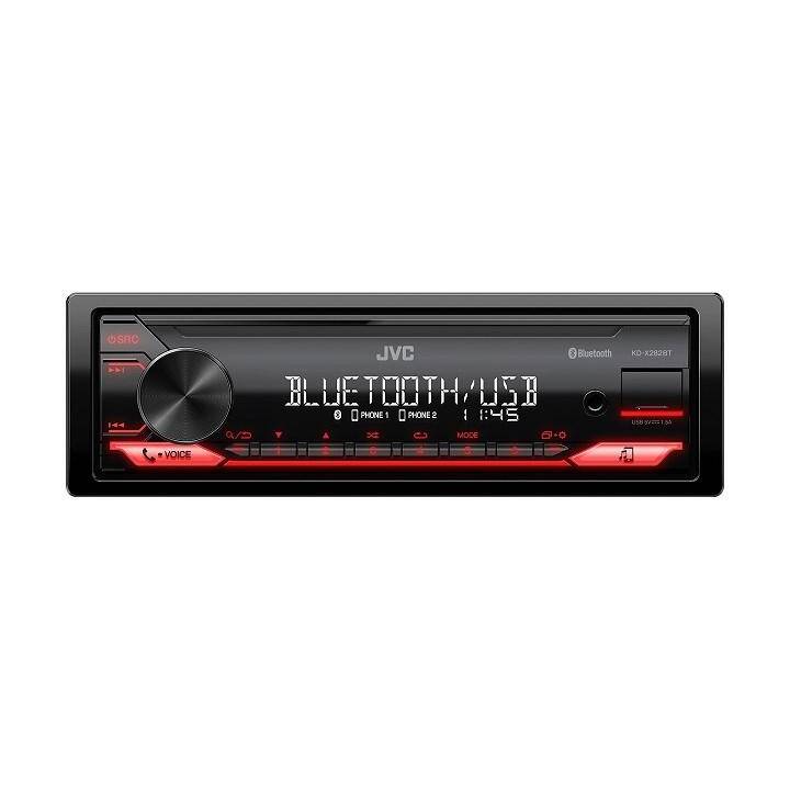 JVC JVC KDX-282B (AM, MF, FM, LF, Noir, Rouge, Bluetooth)