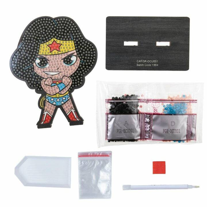 CRAFT BUDDY Crystal Art Buddies Wonder Woman Peinture au diamant (Peindre, Coller)