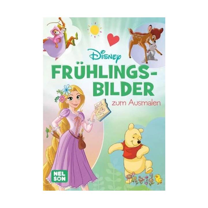 Disney: Frühlingsbilder zum Ausmalen