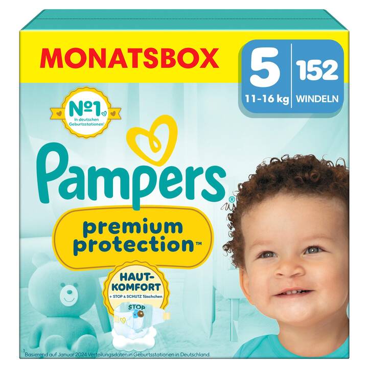 PAMPERS Premium Protection Junior T. 5 (152 pezzo)