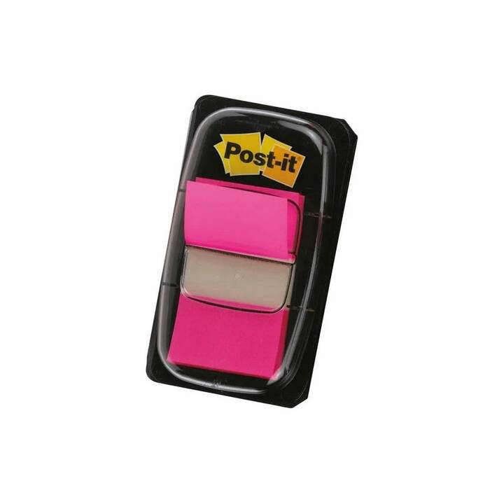 POST-IT Notes autocollantes Index Tabs (50 feuille, Pink)