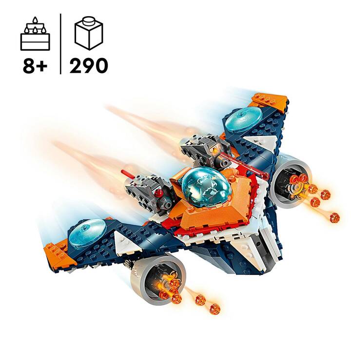 LEGO Marvel Super Heroes Le vaisseau spatial de Rocket contre Ronan (76278)