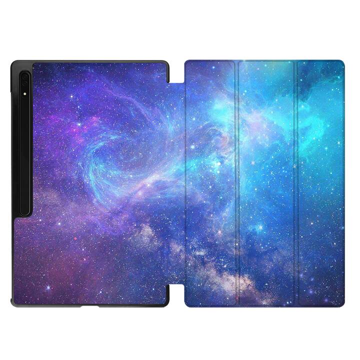EG Hülle für Samsung Galaxy Tab S8 Ultra 14.6" (2022) - Blau - Universum