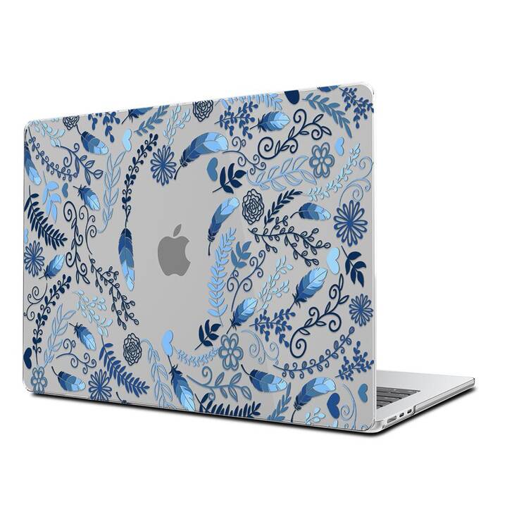 EG Coque rigide (MacBook Air 13" M2 2022, Plume, Bleu)