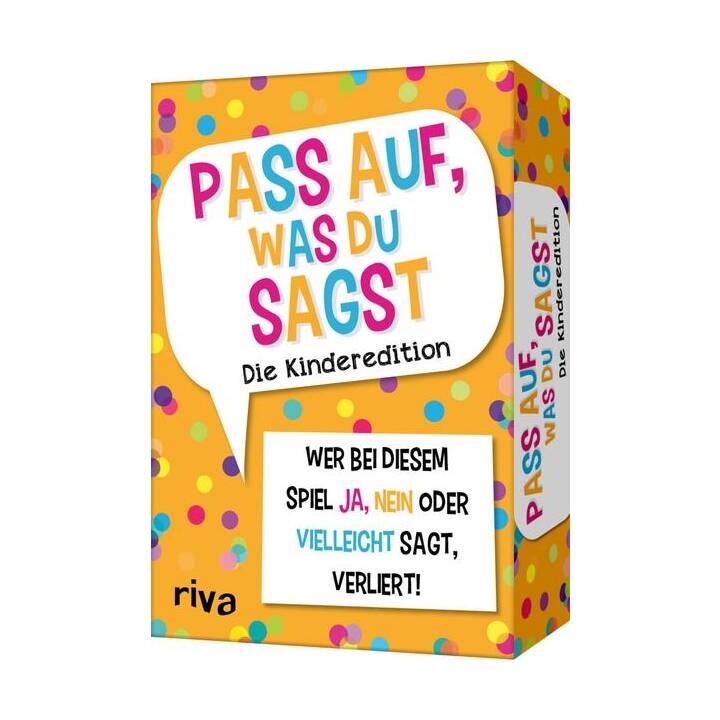 RIVA VERLAG Pass auf, was du sagst (DE)