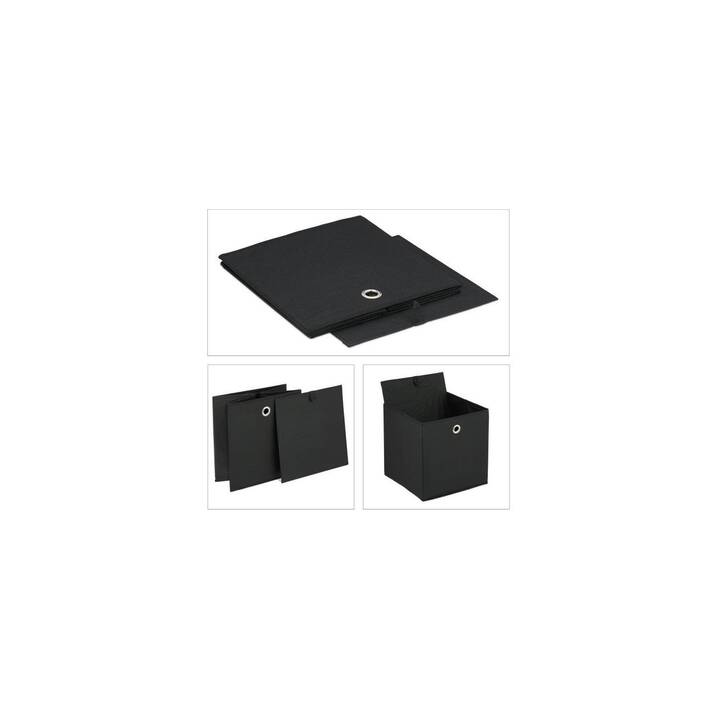 RELAXDAYS Contenitori portaoggetti (30 cm x 30 cm x 30 cm)
