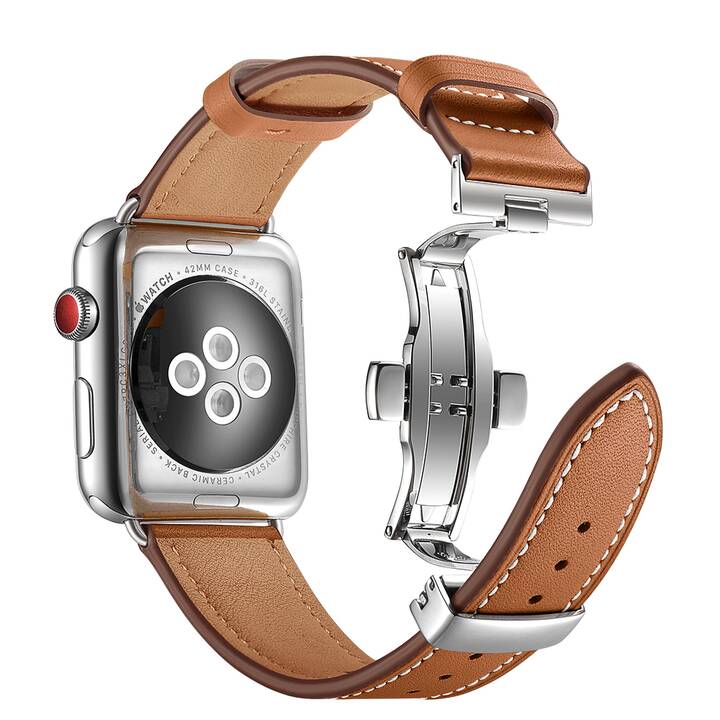 EG Cinturini (Apple Watch 45 mm, Marrone)
