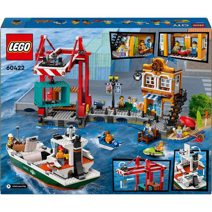 LEGO City Hafen mit Frachtschiff (60422)