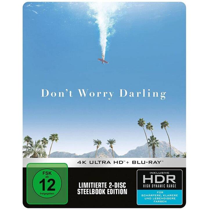 Don't Worry Darling (4K Ultra HD, Steelbook, DE, PL, EN, FR, ES)