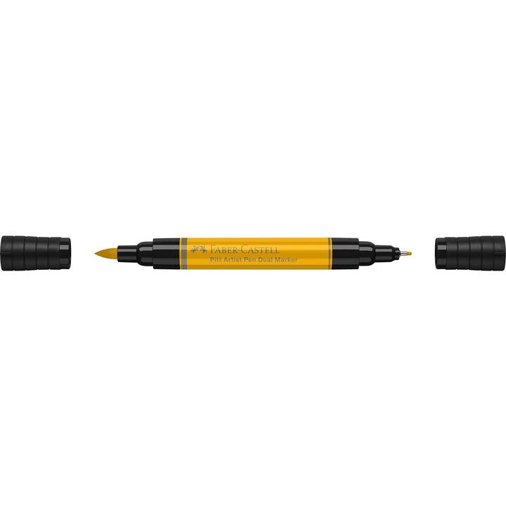 FABER-CASTELL Marqueur créatif Pitt Artist (Jaune, 1 pièce)