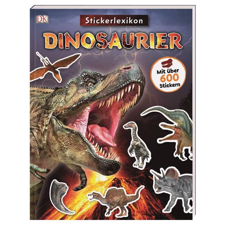 Sticker-Lexikon. Dinosaurier