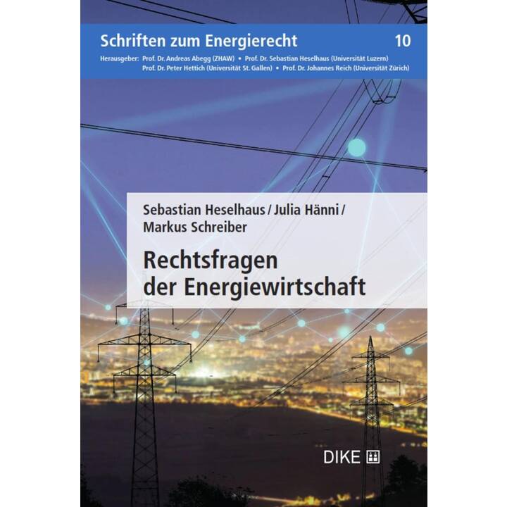 Rechtsfragen der Energiewirtschaft