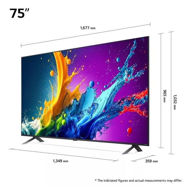 LG QNED 75QNED80T6A Smart TV (75", LED, Ultra HD - 4K)