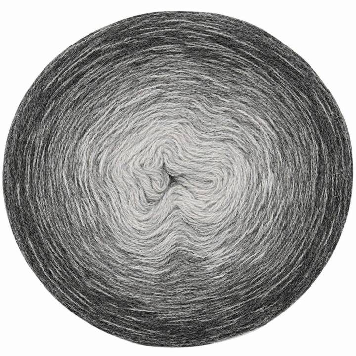 RICO DESIGN Lana Creative Wool Dègradé (200 g, Grigio)