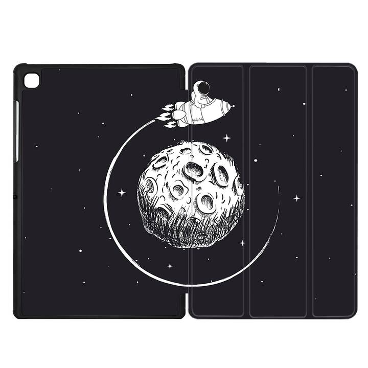 EG coque pour Samsung Galaxy Tab A7 Lite 8.7" (2021) - noir - marbre